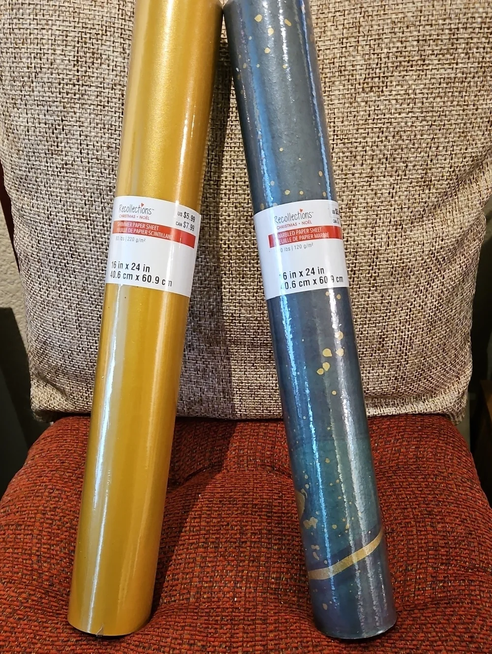 Christmas Paper Sheets (2 Pack)